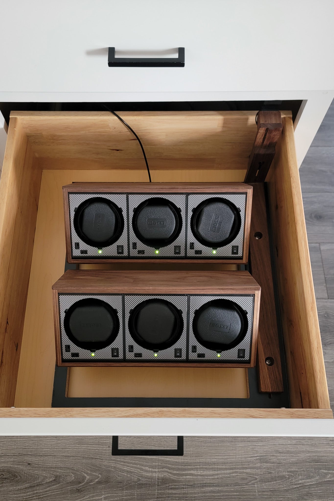 BlumSafe Watch Winder Drawer Insert