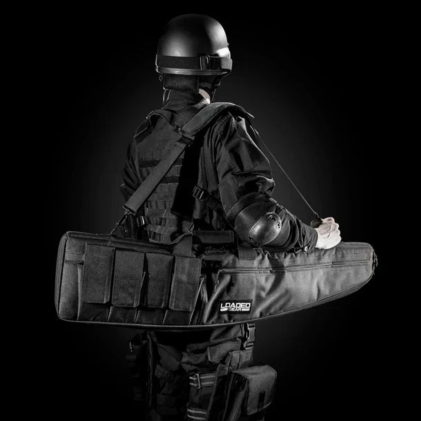 Barska BI13114 Loaded Gear 42" Tactical Rifle Bag Black RX-100