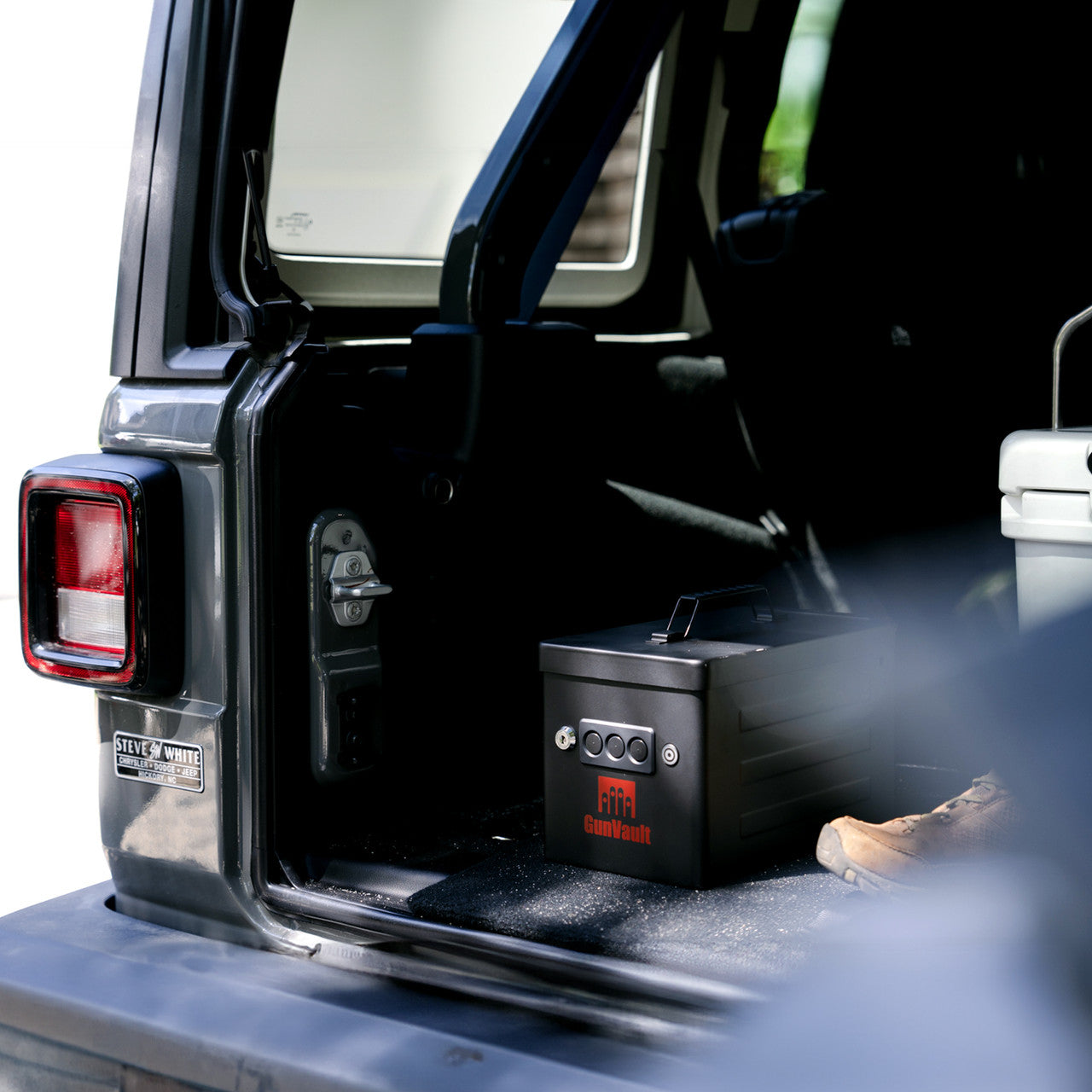 GunVault GVRV100BK22 Range Vault Handgun Safe