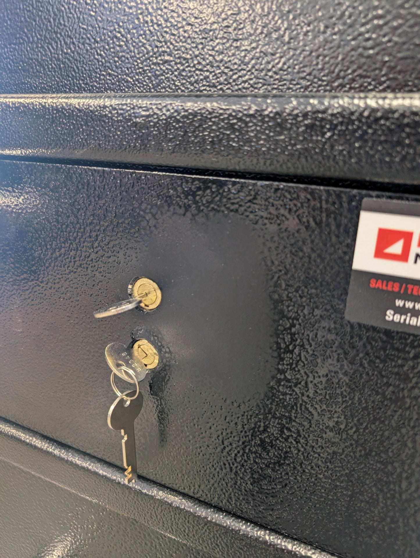 Pacific Safe FL30207TK2B Double Door Front Load Depository Safe - Blemished