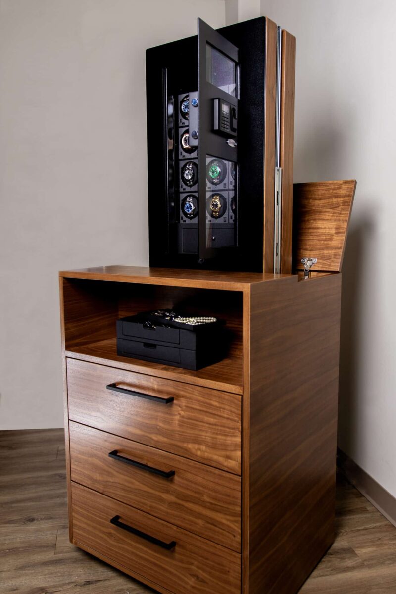 BlumSafe Concealment Cabinet with Hidden Safe