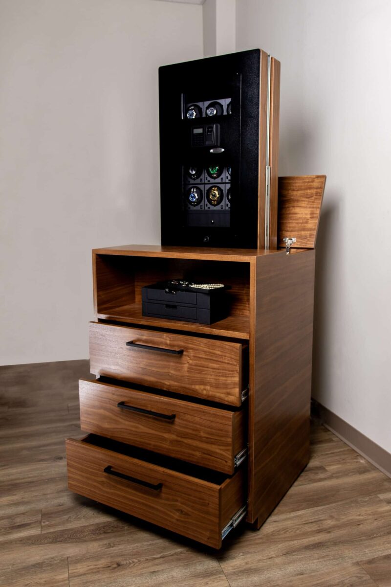 BlumSafe Concealment Cabinet with Hidden Safe