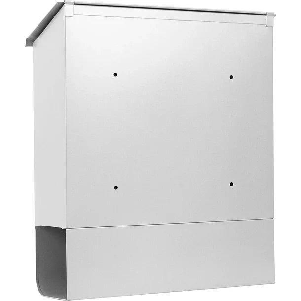 Barska CB13698 Contemporary Wall Mount Mailbox with Newspaper Bucket