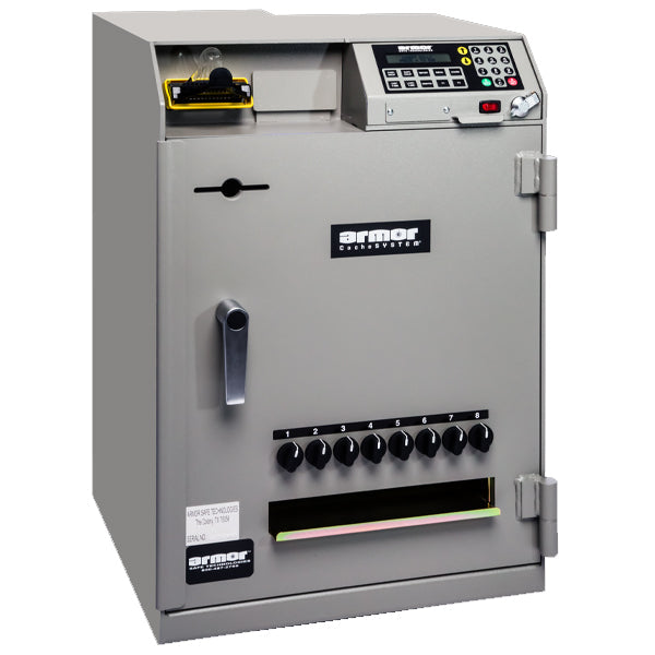 Armor CS-7300 CacheSystem 7300 Series Time Delay Cash Dispensing Safe 96 Tubes