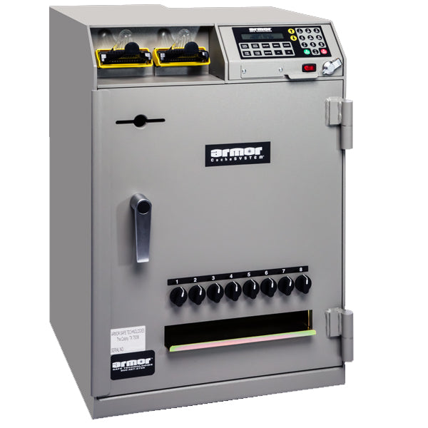 Armor CS-7300 CacheSystem 7300 Series Time Delay Cash Dispensing Safe 96 Tubes