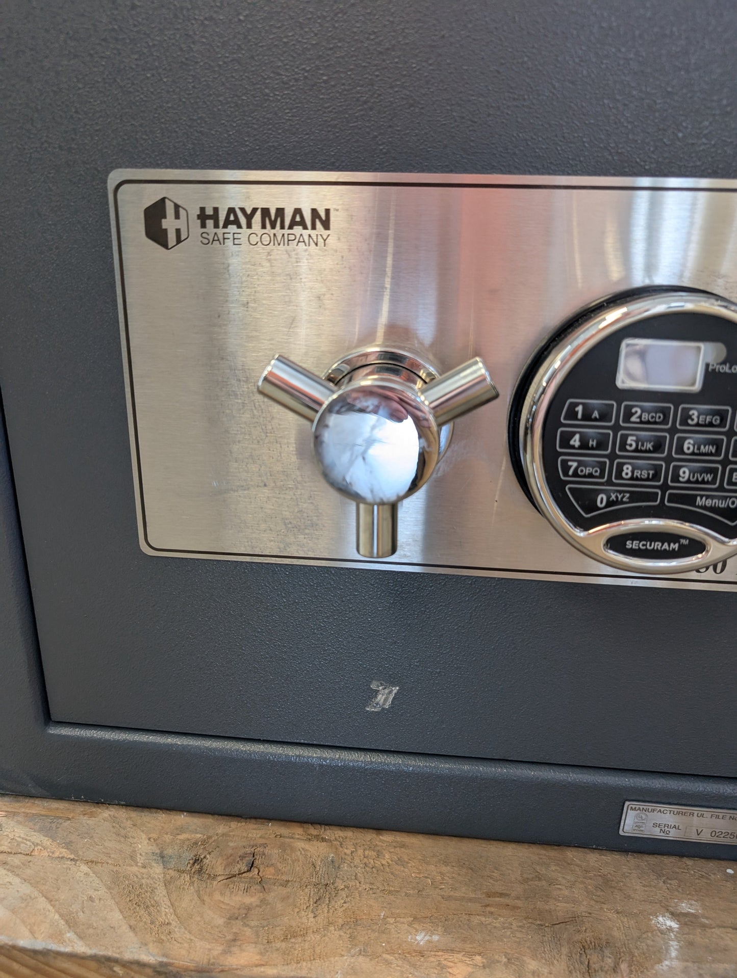 Hayman MV30-1114 TL-30 Safe w/ Audit Trail Lock - Blemished