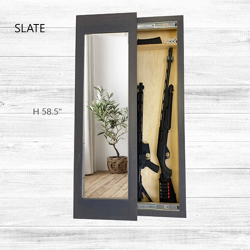 Go Secret Storage Full Length Sliding Concealment Mirror