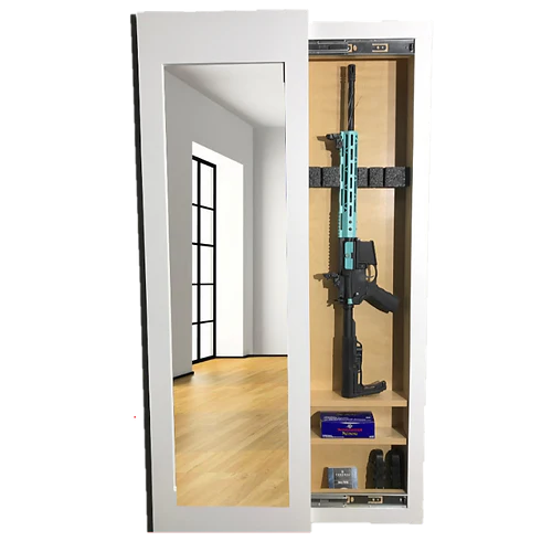 Go Secret Storage Full Length Sliding Concealment Mirror
