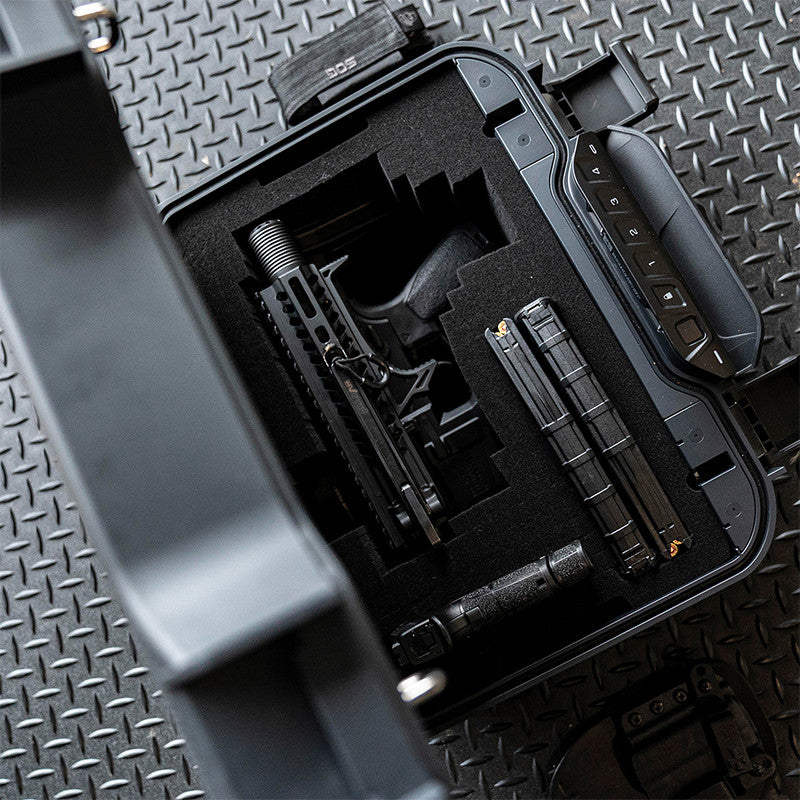 Vaultek Lifepod XTBi High Capacity Weather Resistant Biometric Firearm Case with Pluck Foam