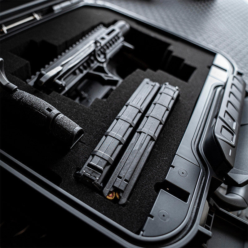 Vaultek Lifepod XTBi High Capacity Weather Resistant Biometric Firearm Case with Pluck Foam