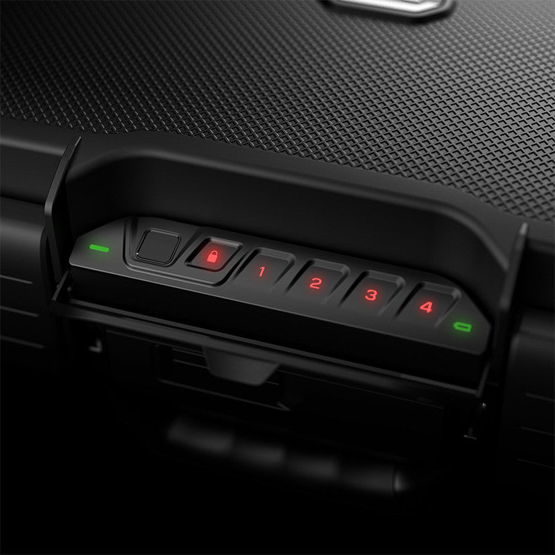 Vaultek Lifepod XTBi High Capacity Weather Resistant Biometric Firearm Case with Pluck Foam