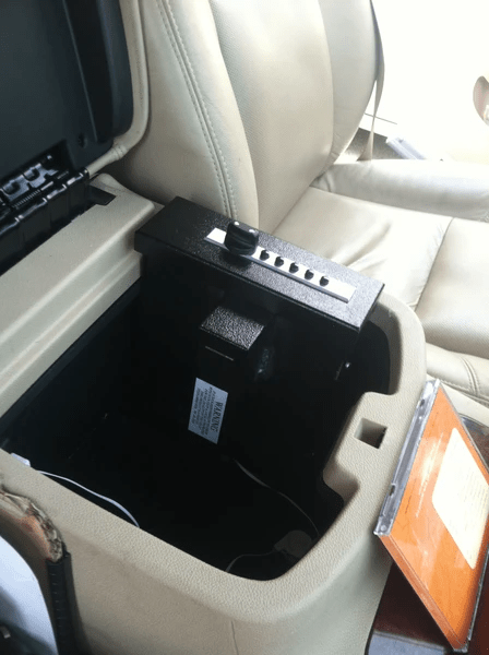 Titan Security Compact Portable Quick Access Vehicle Handgun Safe