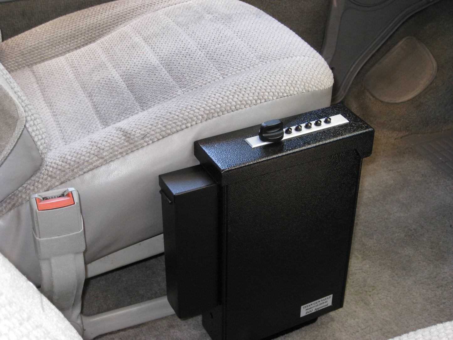 Titan Security Portable Quick Access Vehicle Handgun Safe Bundle